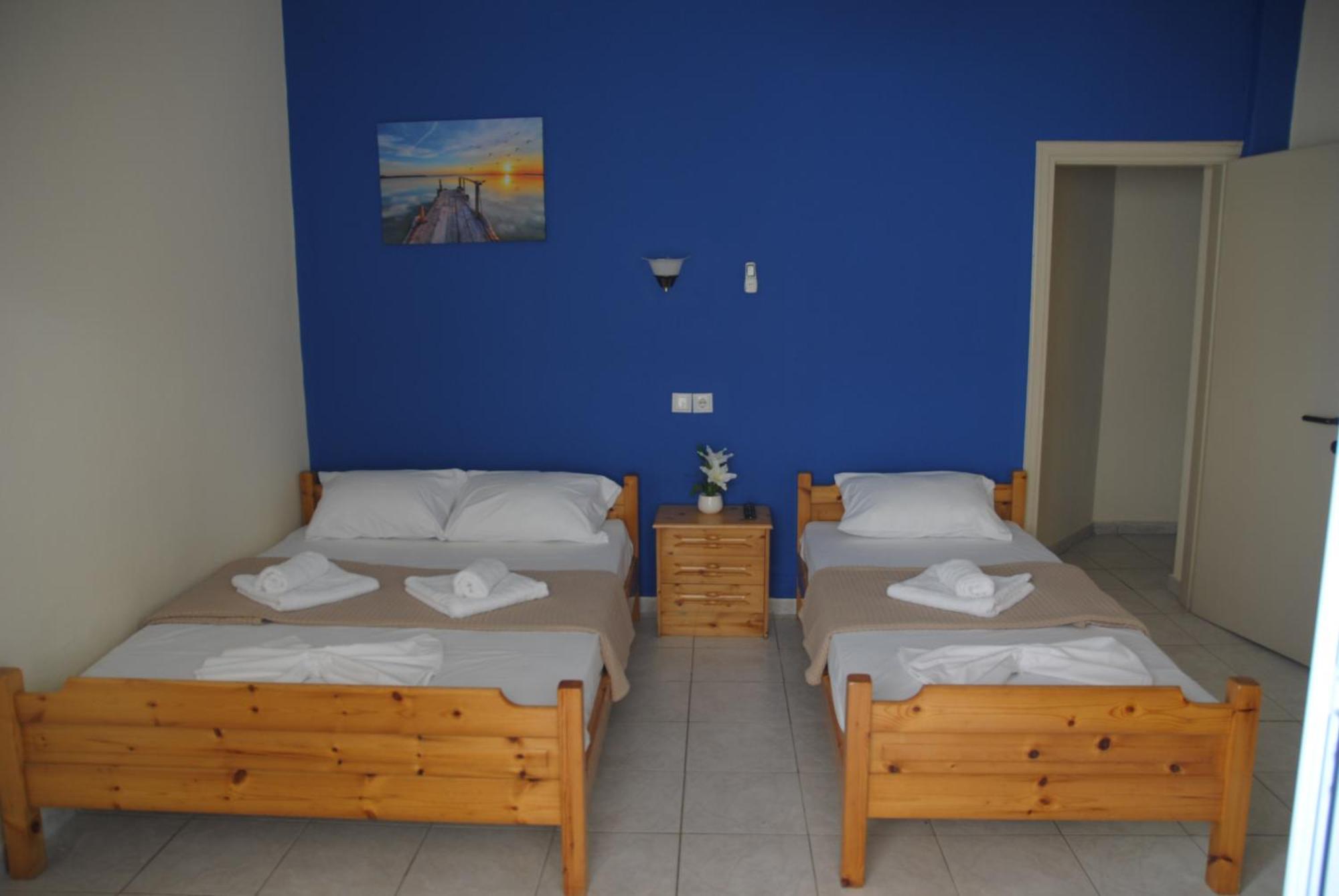 Light Blue Paralia Apartments מראה חיצוני תמונה